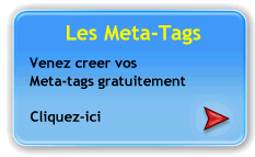 Creer vos meta tags gratuitement